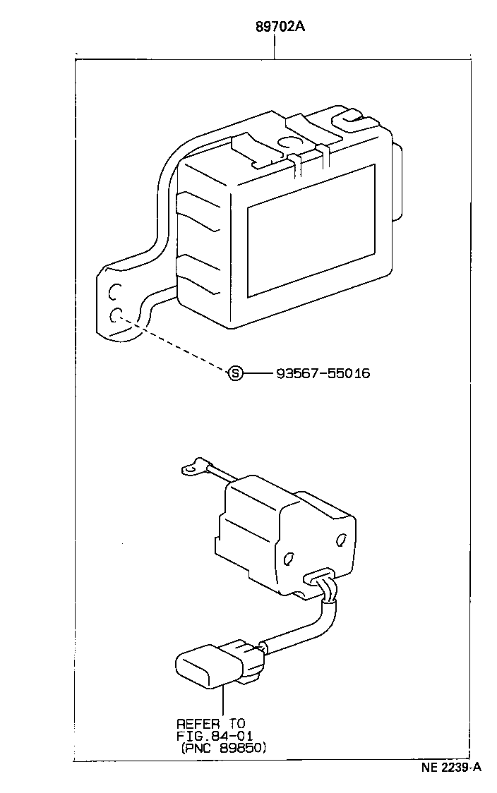 89780-20010 COMPUTER ASSY, TRANSPONDER KEY product image