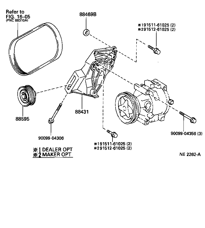 88412-10180 ROTOR SUB-ASSY, MAGNET CLUTCH product image