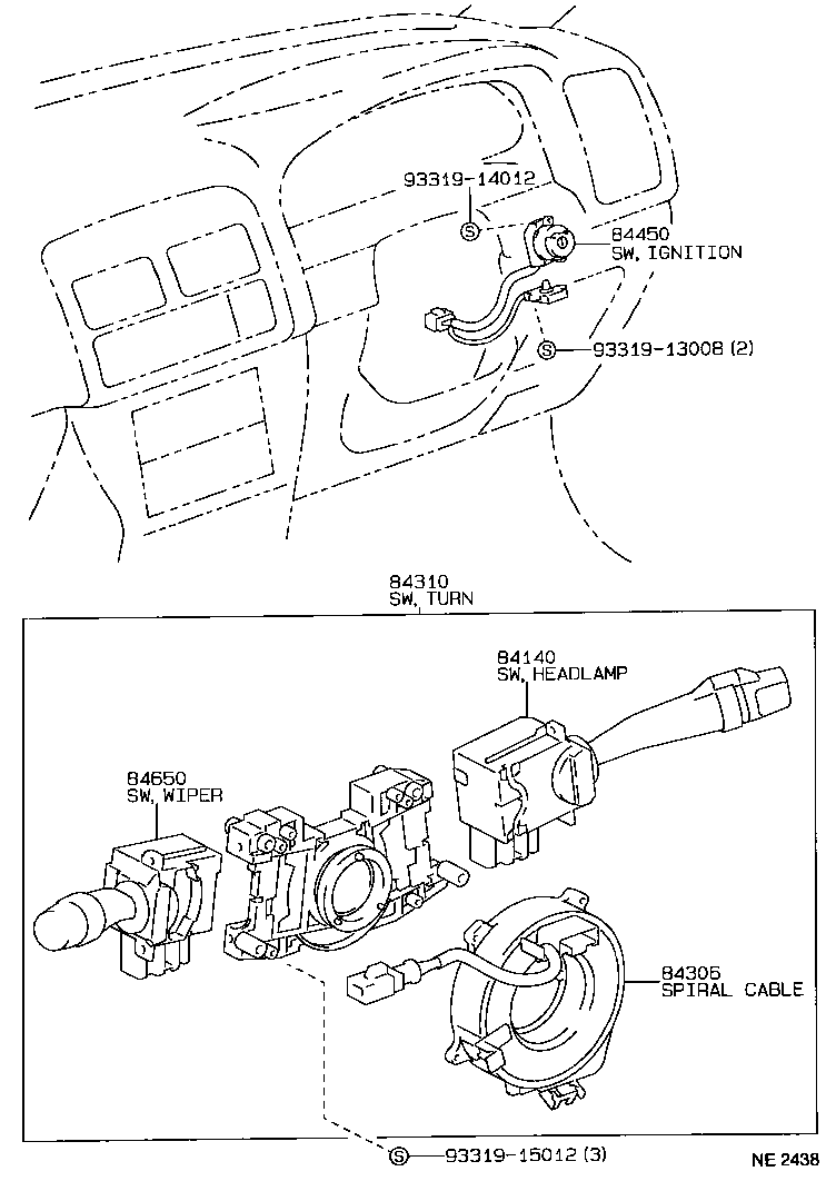 82720-32011 BLOCK ASSY, JUNCTION,  NO.1 product image
