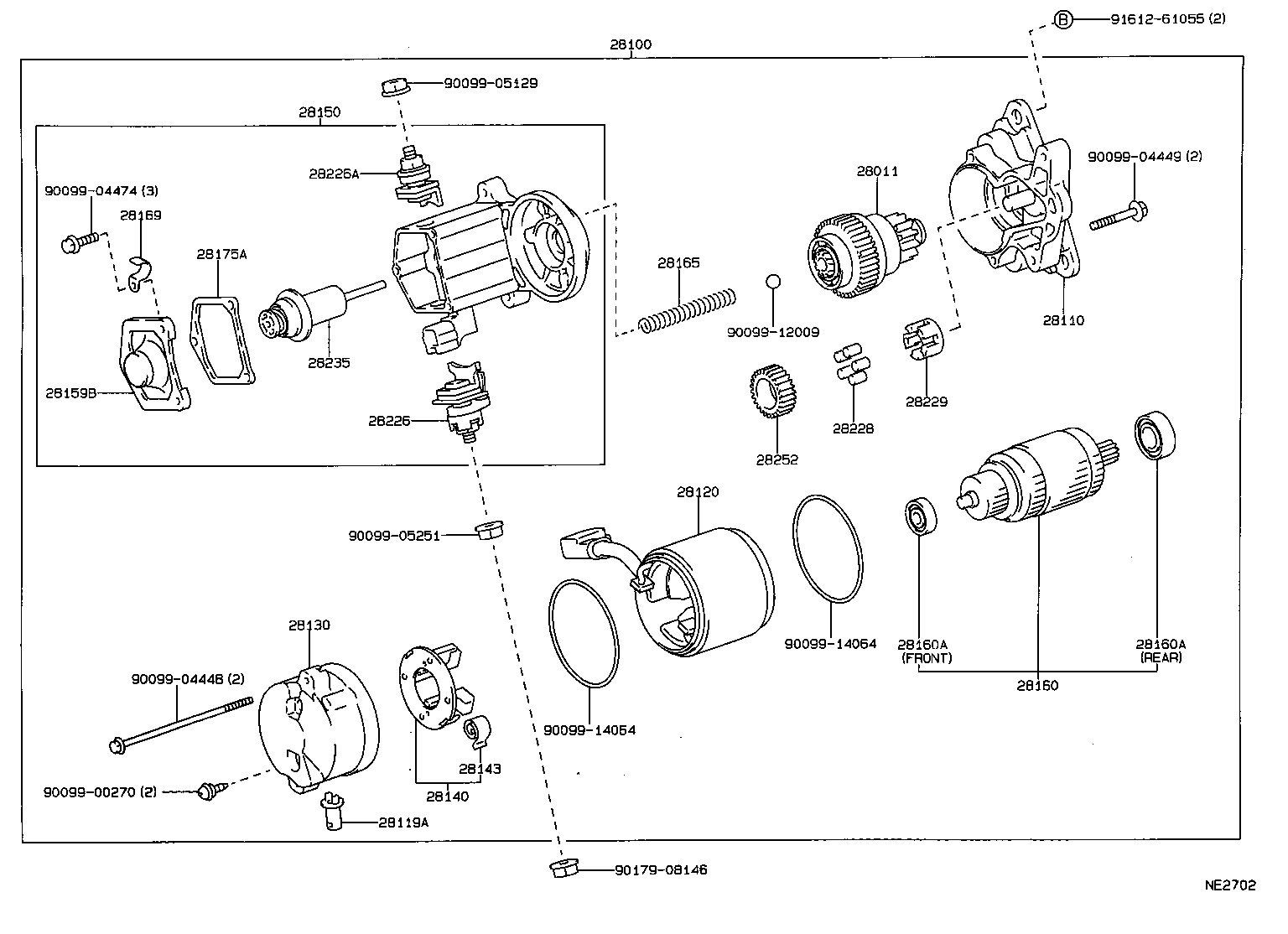 28100-56330 STARTER ASSY product image