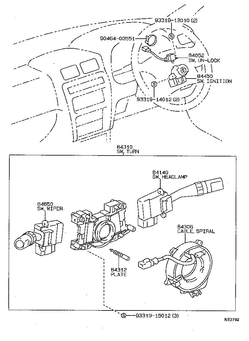 28529-55070 BRACKET, PREHEATING TIMER, NO.1 product image