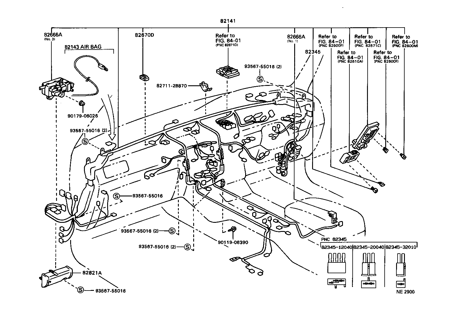 82817-2D040 PROTECTOR, WIRING HARNESS, NO.1 product image