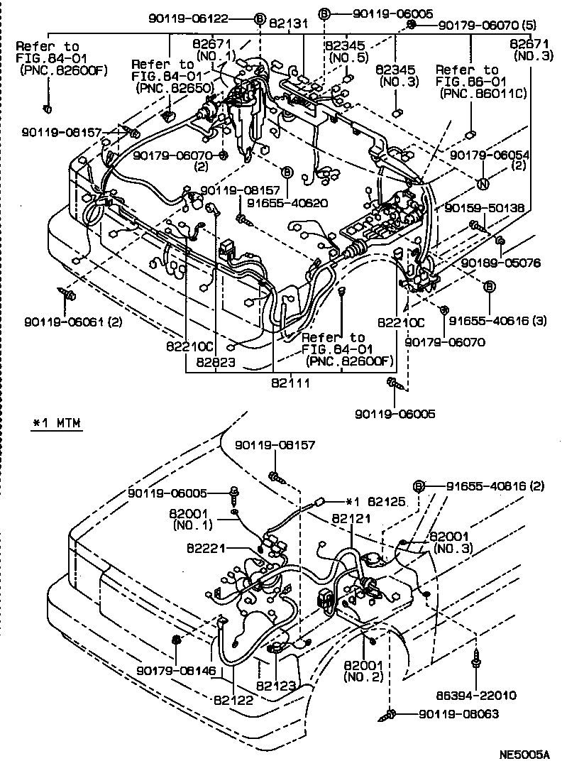 82817-31020 PROTECTOR, WIRING HARNESS, NO.1 product image