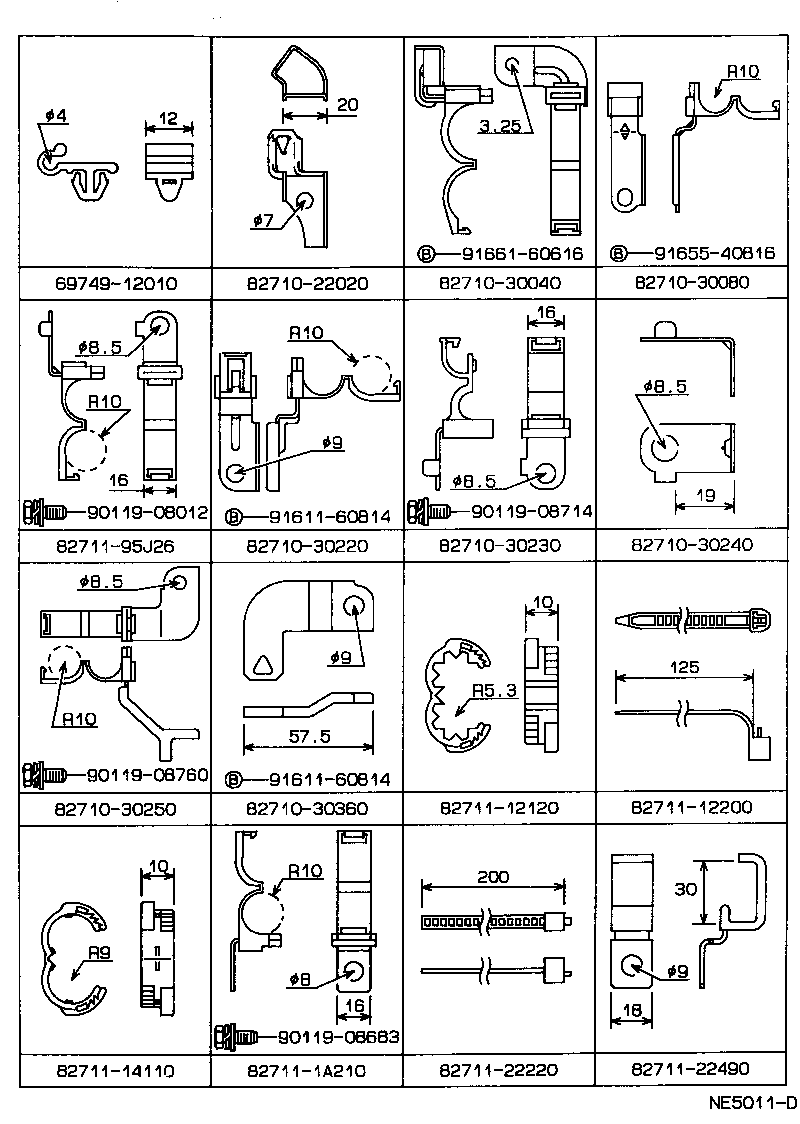 82817-31020 PROTECTOR, WIRING HARNESS, NO.1 product image