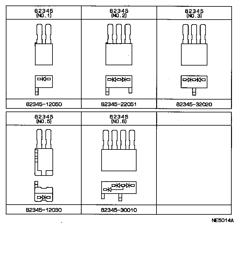 82817-31020 PROTECTOR, WIRING HARNESS, NO.1 product image