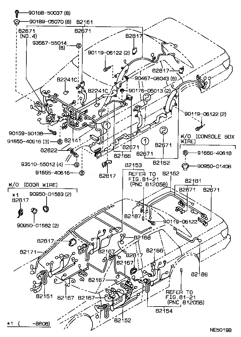 82817-3A020 PROTECTOR, WIRING HARNESS, NO.1 product image