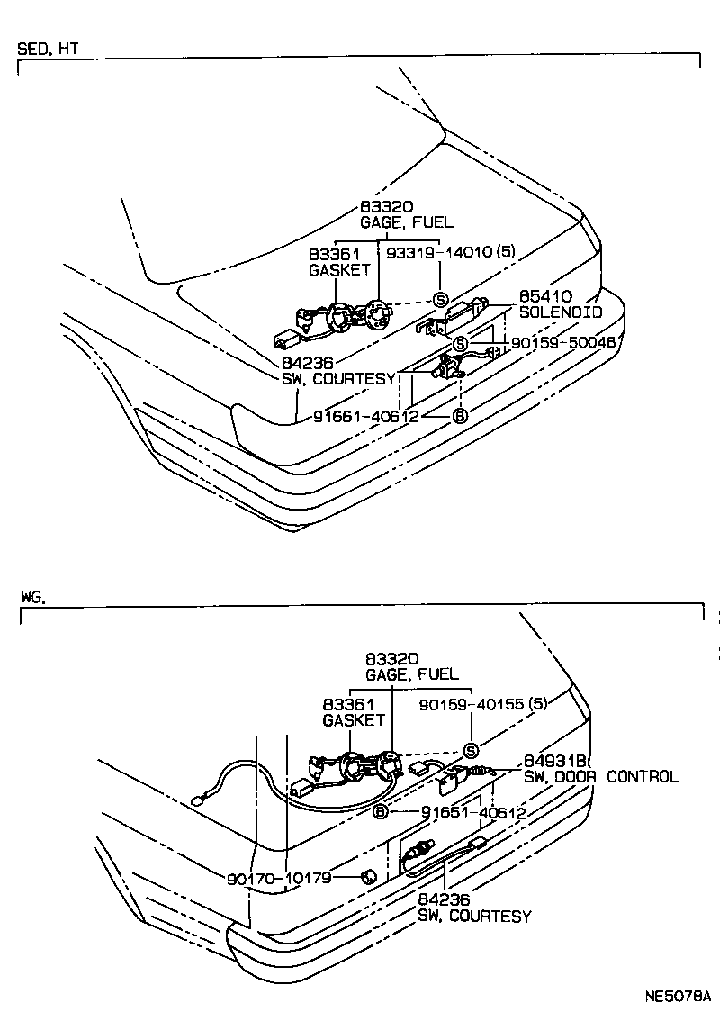 83320-39865 GAGE ASSY, FUEL SENDER product image