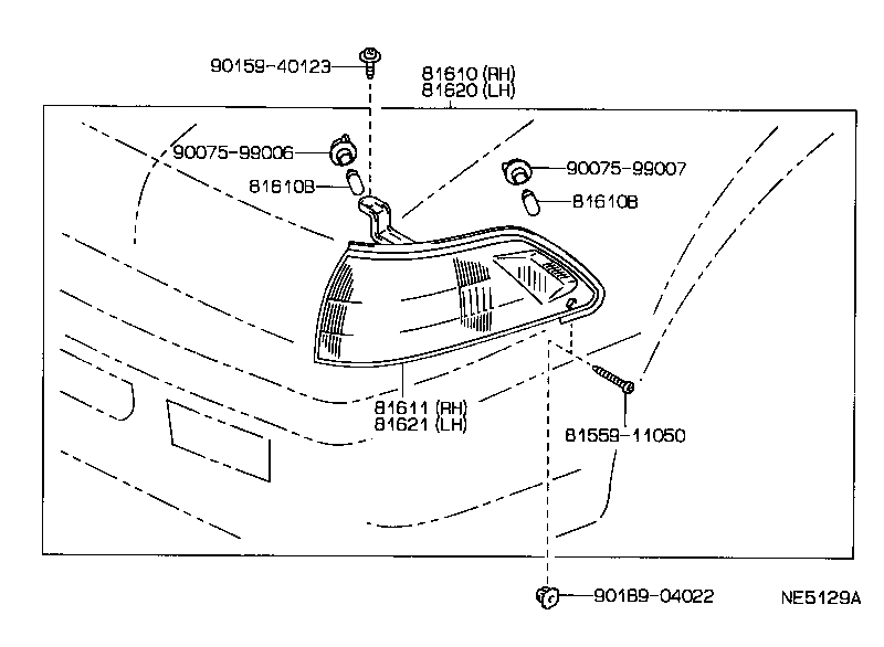 81610-20430 LAMP ASSY, PARKING & CLEARANCE, RH product image