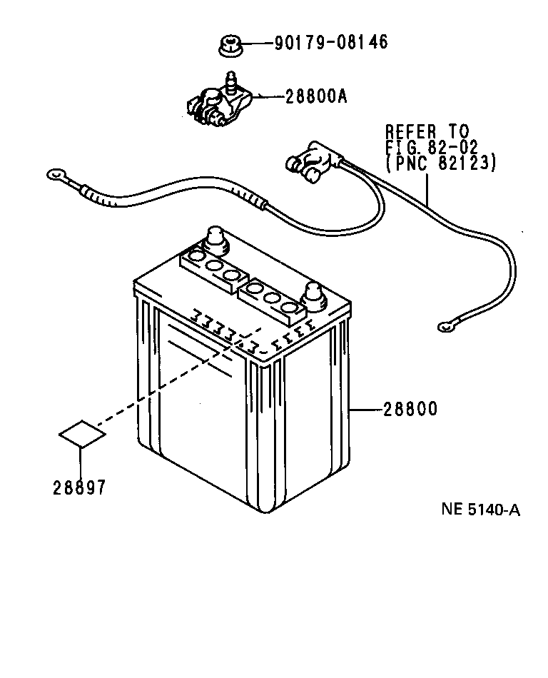 28898-50060 PLATE, BATTERY CAUTION product image