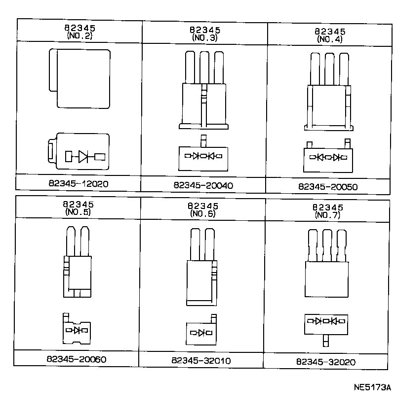 82817-87009 PROTECTOR, WIRING HARNESS, NO.1 product image