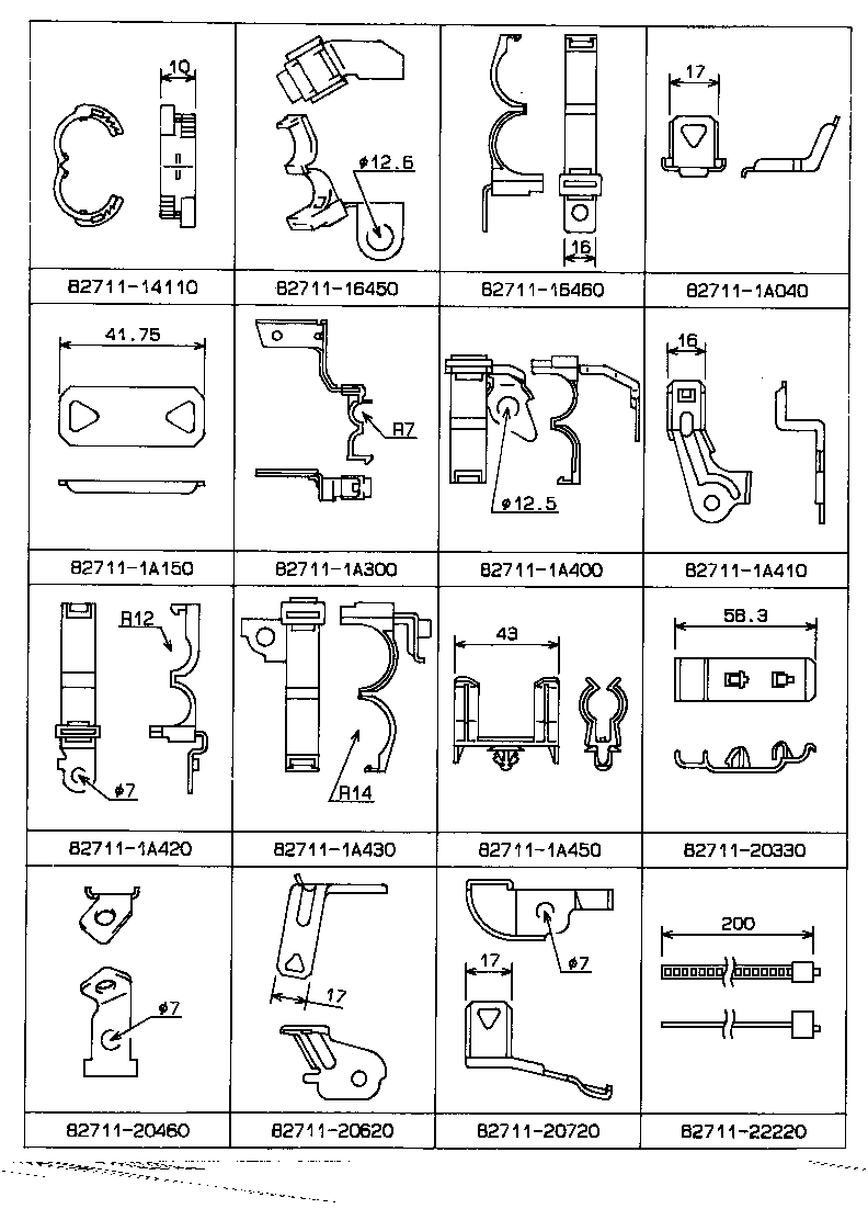 82817-87009 PROTECTOR, WIRING HARNESS, NO.1 product image