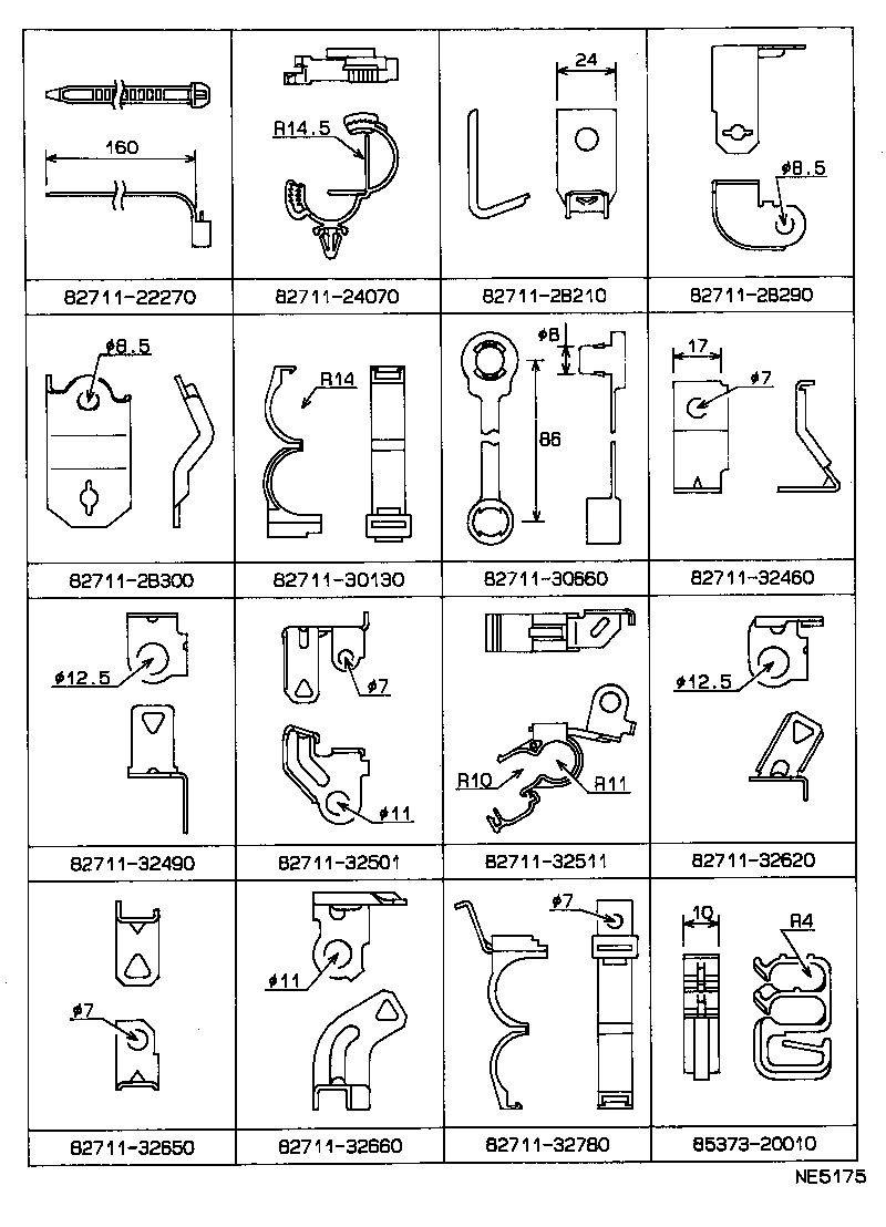 82817-87009 PROTECTOR, WIRING HARNESS, NO.1 product image