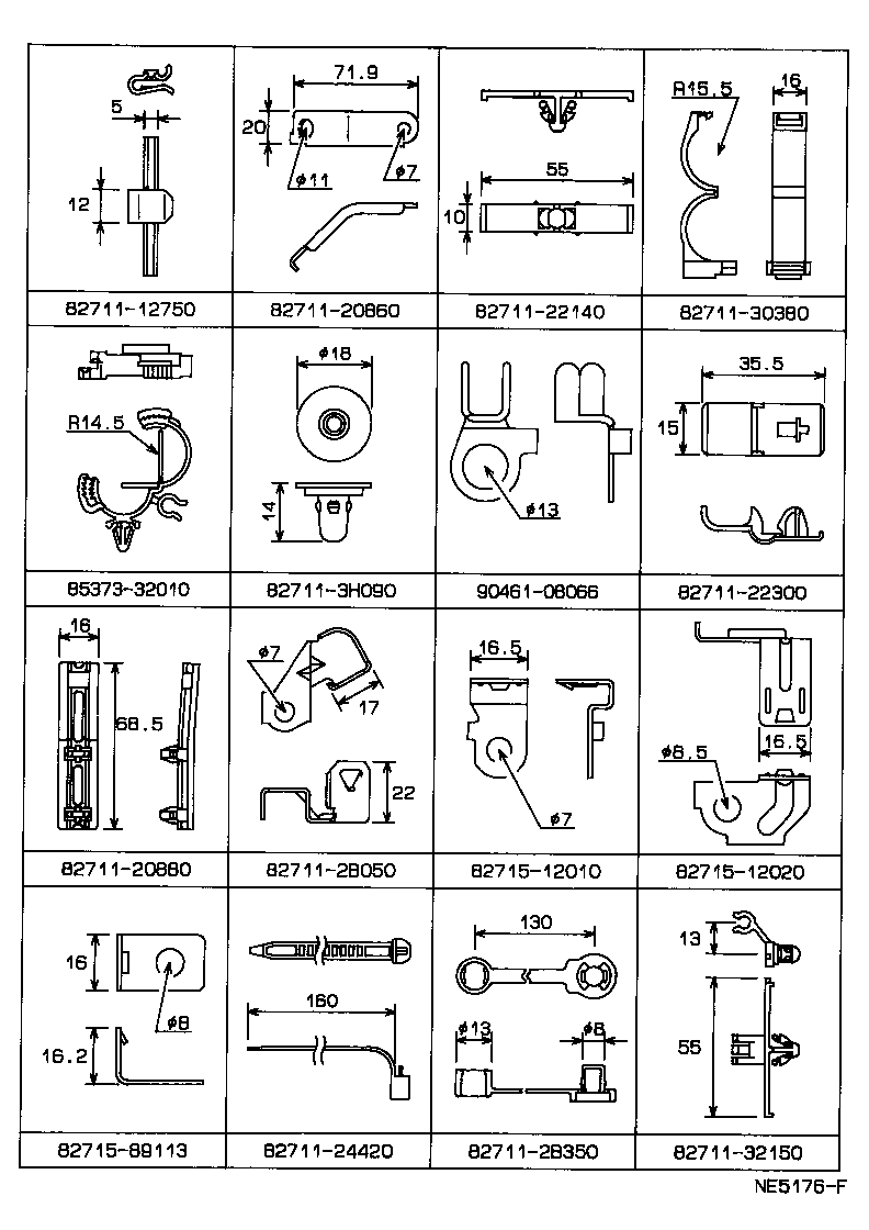 82817-87009 PROTECTOR, WIRING HARNESS, NO.1 product image