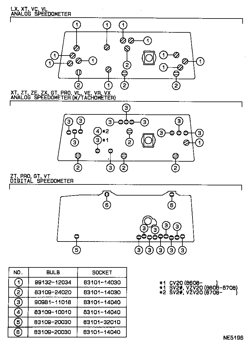 83131-32350 DIAL, METER, NO.1 product image