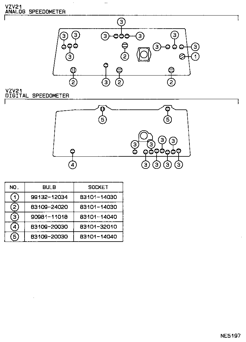 83131-32490 DIAL, METER, NO.1 product image