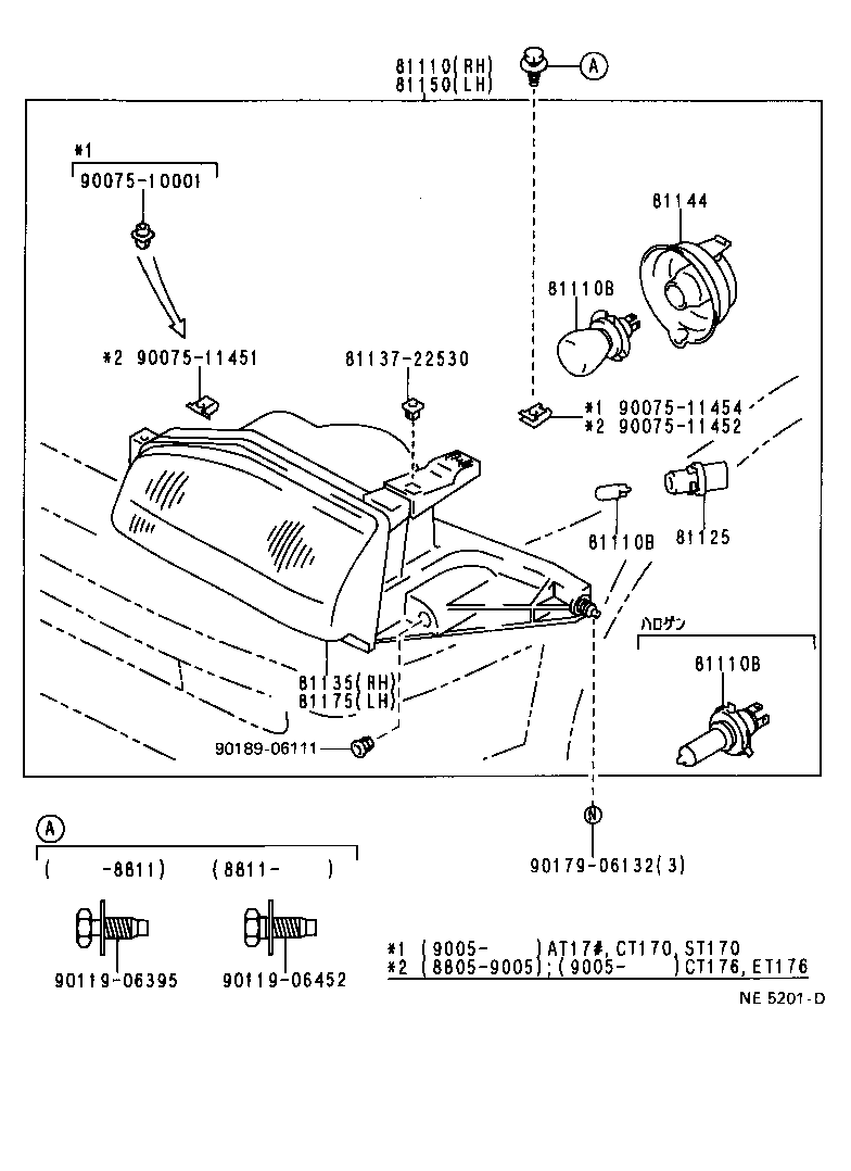 81150-2B280 HEADLAMP ASSY, LH product image