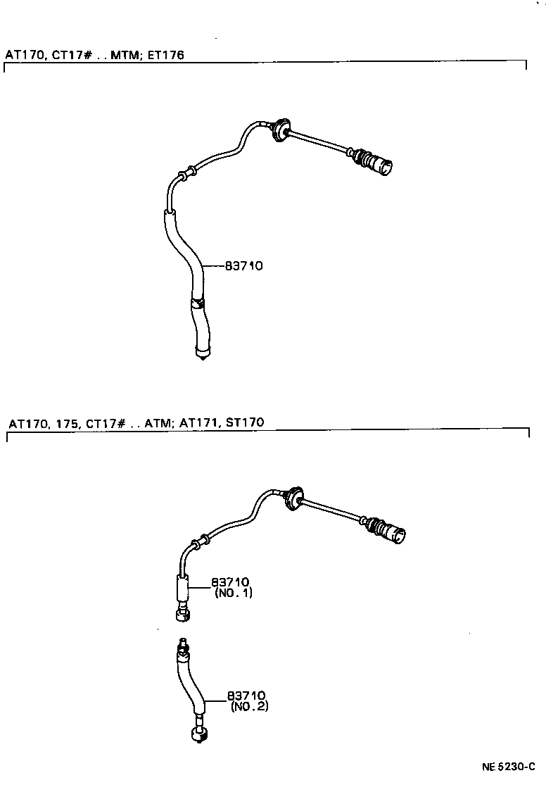 83116-20030 BRACKET, SPEEDOMETER product image