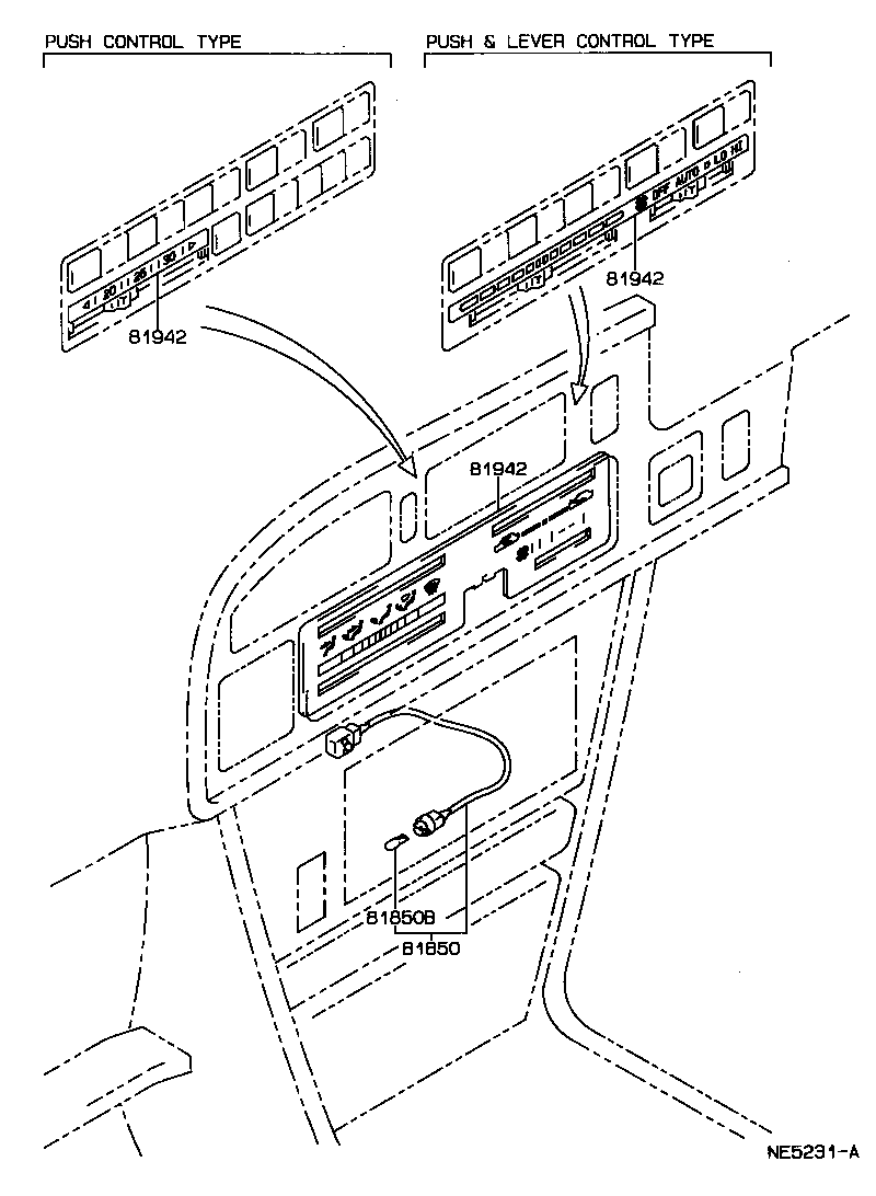 81942-20360 SHEET, HEATER CONTROL NAME product image