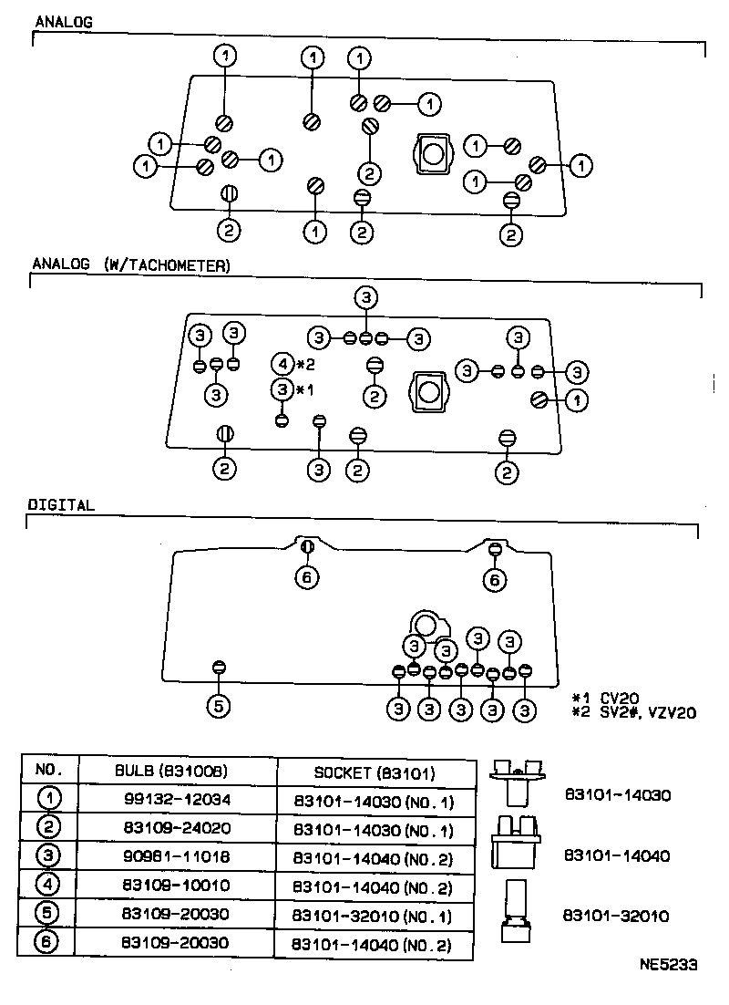 83131-32530 DIAL, METER, NO.1 product image