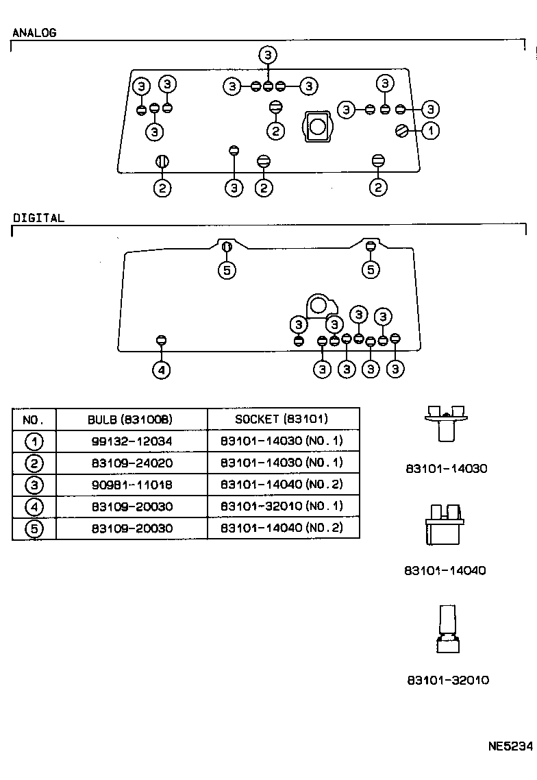 83132-32800 CASE, COMBINATION METER product image