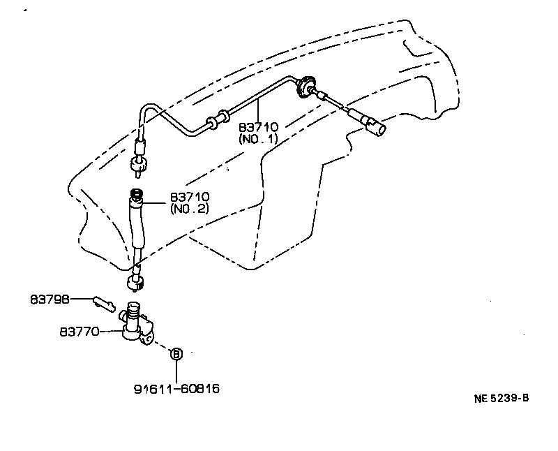 83116-20030 BRACKET, SPEEDOMETER product image