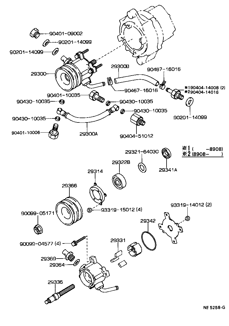 29300-54100 PUMP ASSY, VACUUM product image