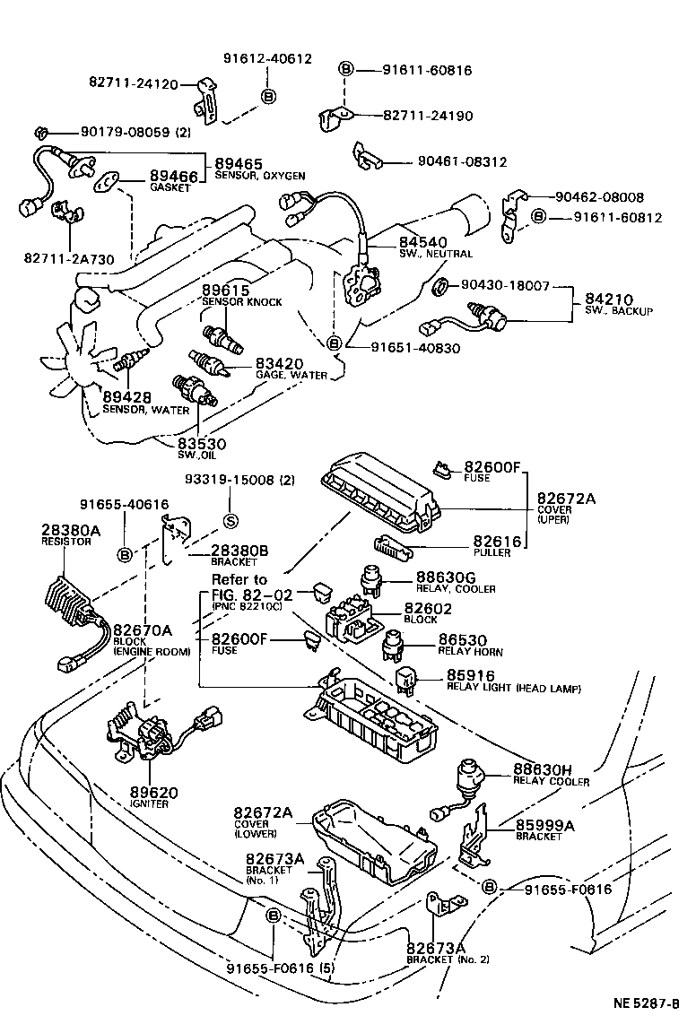 83320-80109 GAGE ASSY, FUEL SENDER product image