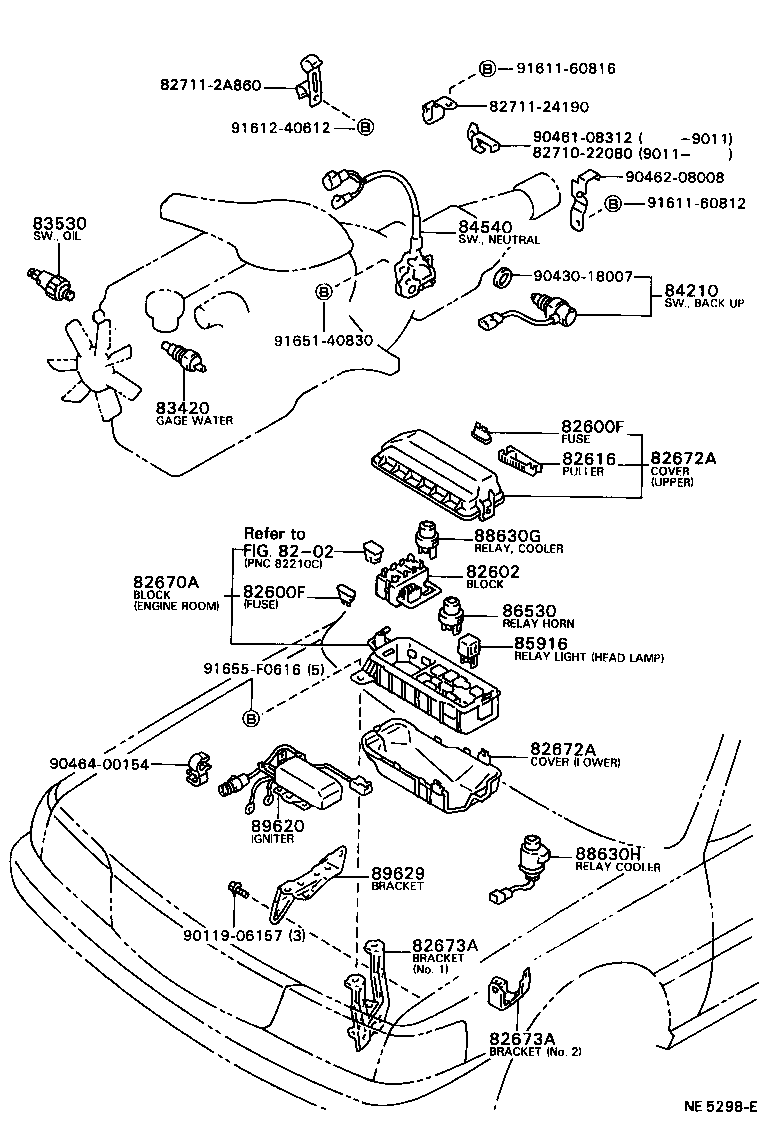 83320-80111 GAGE ASSY, FUEL SENDER product image