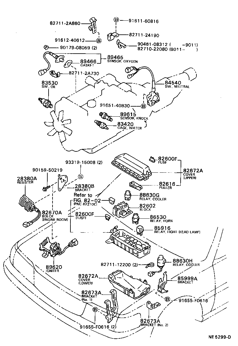 83320-80111 GAGE ASSY, FUEL SENDER product image