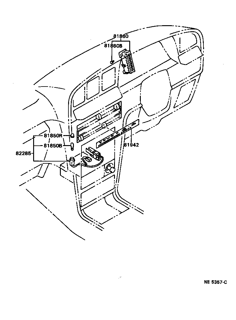 81860-22020 LAMP ASSY, TRANSMISSION INDICATOR product image