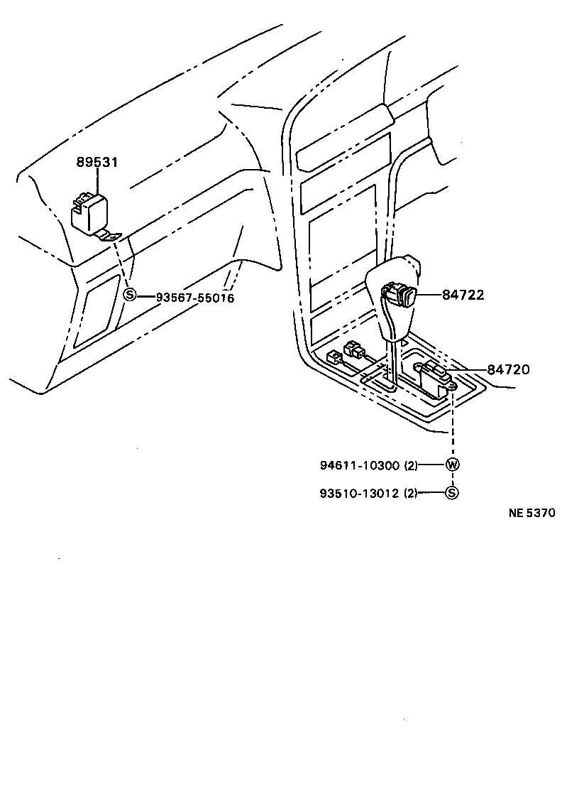 82125-30160 WIRE, TRANSMISSION product image