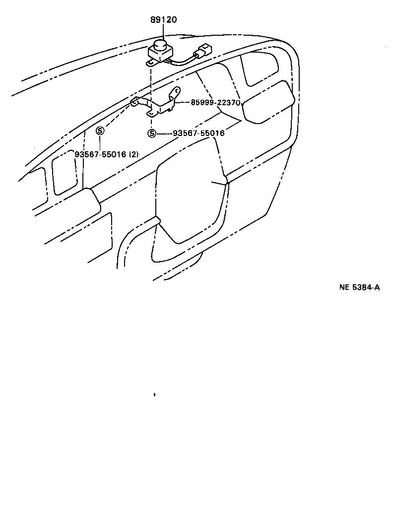 89120-22050 SENSOR, AUTOMATIC LIGHT CONTROL product image