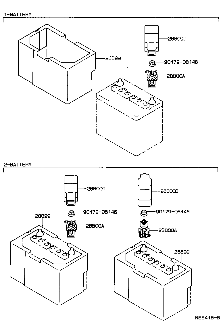 28899-35010 INSULATOR, BATTERY product image