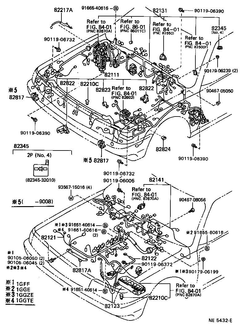 82817-22870 PROTECTOR, WIRING HARNESS, NO.1 product image