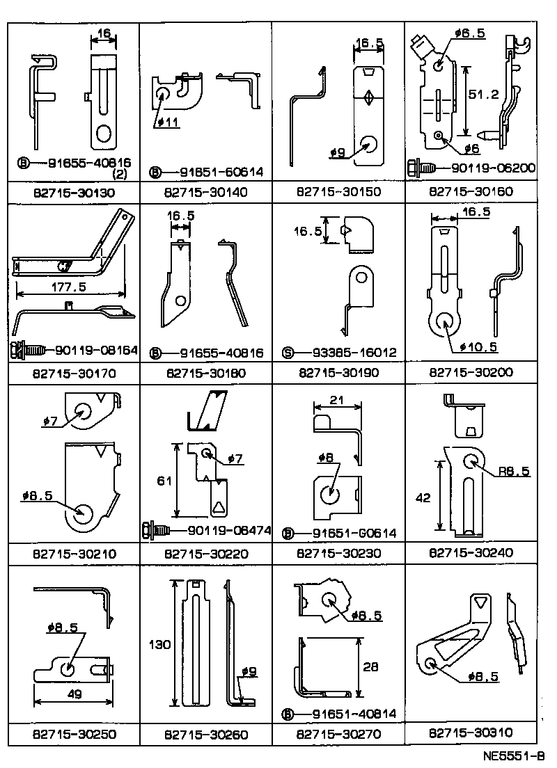 82817-31020 PROTECTOR, WIRING HARNESS, NO.1 product image